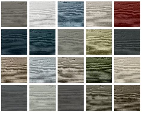 james hardie siding colors